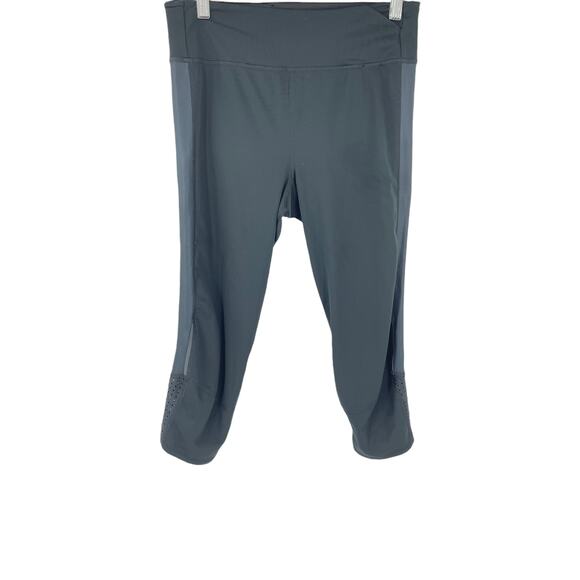 Adidas Supernova 3/4 Tights Small Black‎ and Blue - Picture 1 of 10